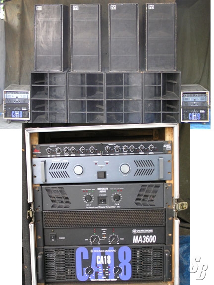 Listing - 4 UNIT MARTIN AUDIO RS 800 4 WAY ( 15 - Detail - PA SYSTEMS ...