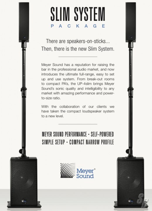 For Sale - MEYER UP-4SLIM 48 V DC ULTRACOMPACT LOUDSPEAKER - Listing Detail  