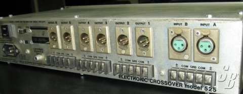 Listing - UREI MODEL 525 ELECTRONIC CROSSOVER - Detail - PROCESSING -  SoundBroker.com