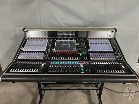 QUANTUM 7 DIGITAL MIXING CONSOLE W/HMA FIBER 24 BIT RACK SD56X40